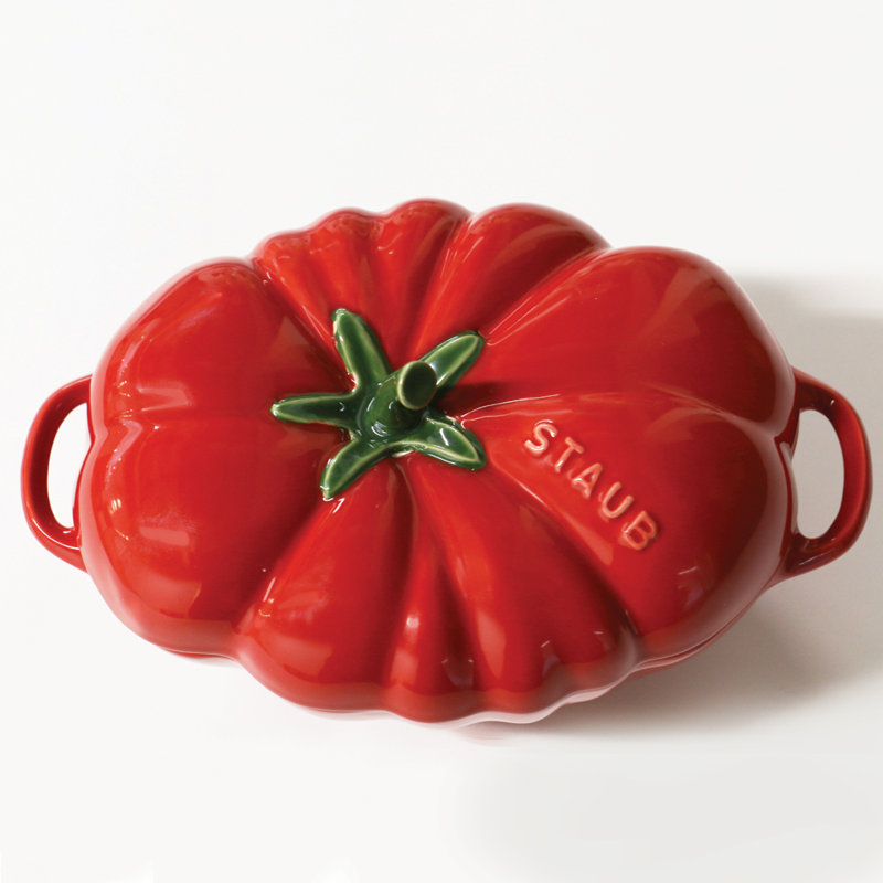 Staub Ceramic 16-oz Petite Tomato Cocotte - Cherry & Reviews | Wayfair